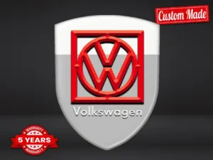 VW Adesivi Logo Stampati Resistenti Premium Pregiati